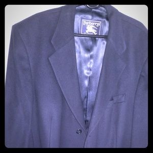 Long pure wool Burberry trench coat.